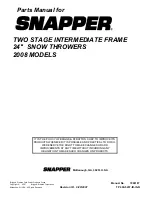 Предварительный просмотр 24 страницы Snapper 1695313 Parts Manual