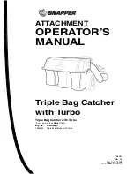 Preview for 1 page of Snapper 1695464 Operator'S Manual