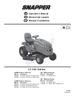 Preview for 1 page of Snapper 1695549 Operator'S Manual