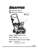 Snapper 1695881 Operator'S Manual preview