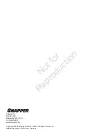 Preview for 52 page of Snapper 1695881 Operator'S Manual