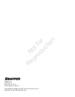 Preview for 116 page of Snapper 1696219-00 Operator'S Manual