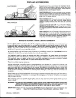 Предварительный просмотр 8 страницы Snapper 19305 Series Safety Instructions & Operator'S Manual