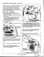 Предварительный просмотр 4 страницы Snapper 2100 HHB Safety Instructions & Operator'S Manual