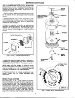 Preview for 6 page of Snapper 211SST Safety Instructions & Operator'S Manual