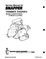 Preview for 20 page of Snapper 212CST Service Manual