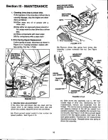 Preview for 10 page of Snapper 21500 Operator'S Manual