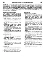 Preview for 2 page of Snapper 215015 Safety Instructions & Operator'S Manual