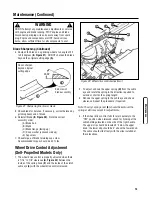 Предварительный просмотр 15 страницы Snapper 2167520B (7800428) Operator'S Manual