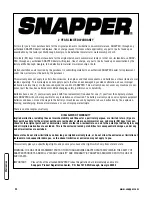 Предварительный просмотр 24 страницы Snapper 2167520B (7800428) Operator'S Manual