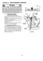 Предварительный просмотр 23 страницы Snapper 22 Series Safety Instructions & Operator'S Manual