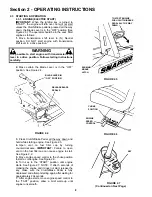 Preview for 8 page of Snapper 23 Series Safety Instructions & Operator'S Manual