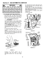 Preview for 23 page of Snapper 23 Series Safety Instructions & Operator'S Manual