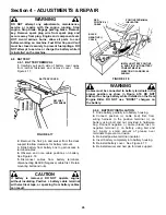 Preview for 26 page of Snapper 23 Series Safety Instructions & Operator'S Manual