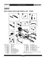 Предварительный просмотр 3 страницы Snapper 2450 PSI Parts List