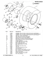 Предварительный просмотр 3 страницы Snapper 250814B Parts Manual