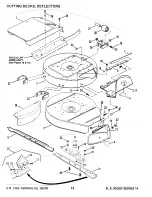 Предварительный просмотр 14 страницы Snapper 250814B Parts Manual