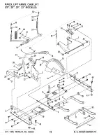 Предварительный просмотр 16 страницы Snapper 250814B Parts Manual