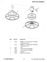 Предварительный просмотр 21 страницы Snapper 250814B Parts Manual