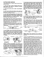 Предварительный просмотр 11 страницы Snapper 260610T Safety Instructions & Operator'S Manual