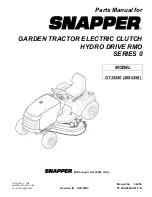 Snapper 2690258 Parts Manual preview