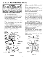 Предварительный просмотр 20 страницы Snapper 281222BE Safety Instructions & Operator'S Manual