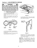 Предварительный просмотр 21 страницы Snapper 281222BE Safety Instructions & Operator'S Manual