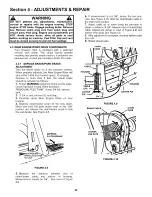 Предварительный просмотр 22 страницы Snapper 281222BE Safety Instructions & Operator'S Manual