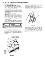 Предварительный просмотр 46 страницы Snapper 281222BE Safety Instructions & Operator'S Manual