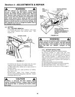 Предварительный просмотр 101 страницы Snapper 281222BE Safety Instructions & Operator'S Manual