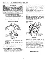 Preview for 19 page of Snapper 281318BE Safety Instructions & Operator'S Manual