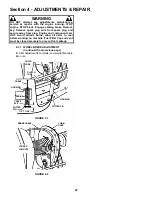 Preview for 20 page of Snapper 281318BE Safety Instructions & Operator'S Manual