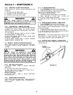 Preview for 15 page of Snapper 281320BE, 301320BE, 3314520BVE Operator'S Manual