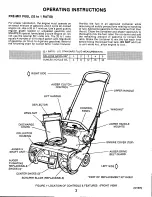 Preview for 3 page of Snapper 3201 Series Safety Instructions & Operator'S Manual