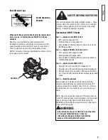 Предварительный просмотр 11 страницы Snapper 355Z Series Operator'S Manual