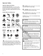 Preview for 4 page of Snapper 360Z Zero Turn Rider Operator'S Manual