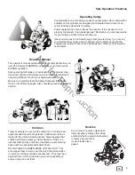 Preview for 5 page of Snapper 360Z Zero Turn Rider Operator'S Manual