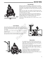 Preview for 5 page of Snapper 400Z Series Safety Instructions & Operator'S Manual