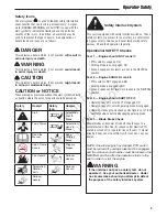 Preview for 11 page of Snapper 400Z Series Safety Instructions & Operator'S Manual