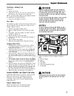 Preview for 25 page of Snapper 400Z Series Safety Instructions & Operator'S Manual