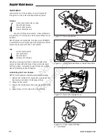 Preview for 26 page of Snapper 400Z Series Safety Instructions & Operator'S Manual