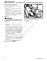 Preview for 32 page of Snapper 400Z Series Safety Instructions & Operator'S Manual