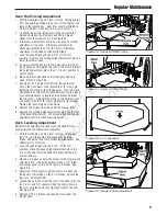 Preview for 33 page of Snapper 400Z Series Safety Instructions & Operator'S Manual