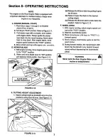 Preview for 7 page of Snapper 421614BVE Safety Instructions & Operator'S Manual