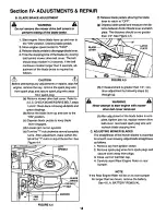 Preview for 14 page of Snapper 421614BVE Safety Instructions & Operator'S Manual