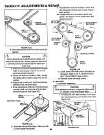 Preview for 20 page of Snapper 421614BVE Safety Instructions & Operator'S Manual