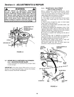 Предварительный просмотр 91 страницы Snapper 421620BVE Manual