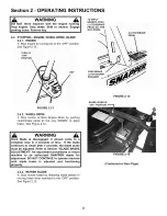 Preview for 11 page of Snapper 421823BVE Safety Instructions & Operator'S Manual