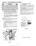 Preview for 24 page of Snapper 421823BVE Safety Instructions & Operator'S Manual