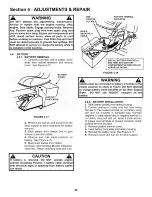 Preview for 28 page of Snapper 421823BVE Safety Instructions & Operator'S Manual